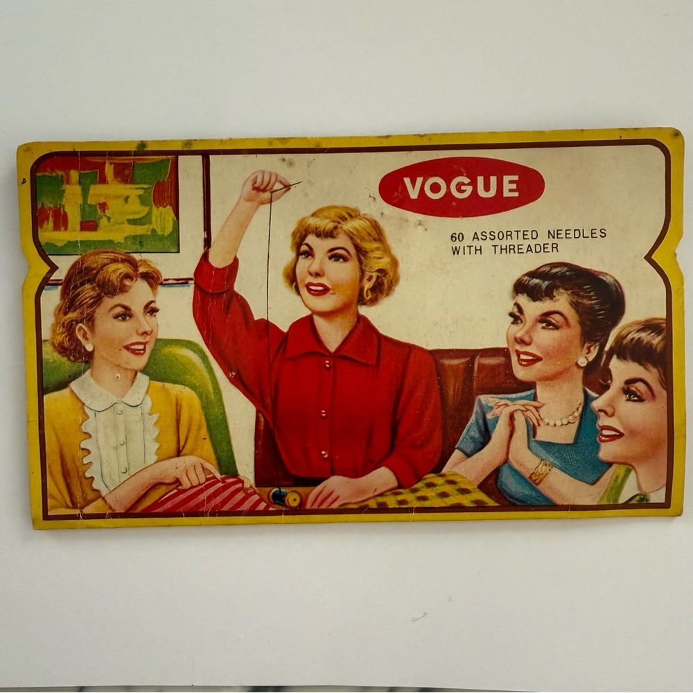 Vintage Vogue Nickel Plated Needle Set